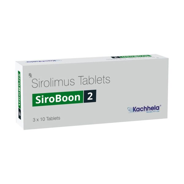 Generic Rapamycin - Siroboon 2mg Tablets