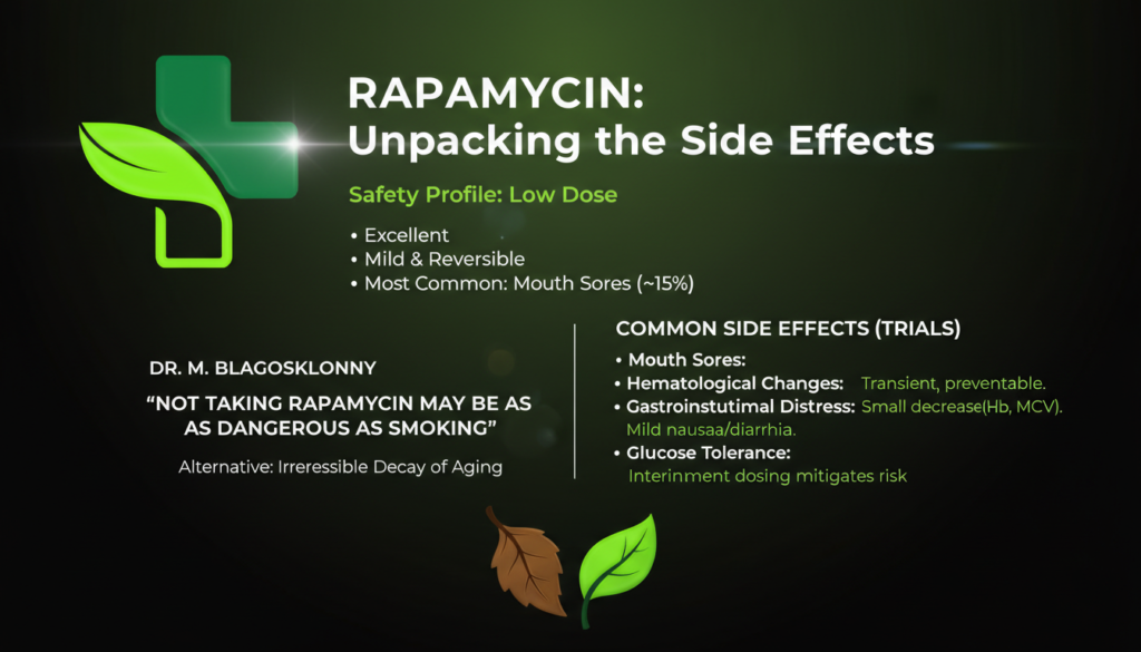 Safety profile of low-dose Rapamycin